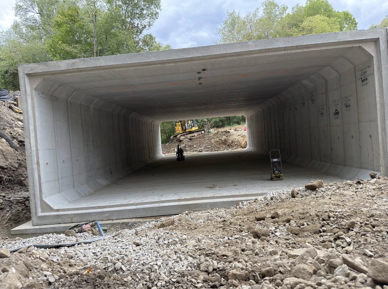 Box culvert replacement project